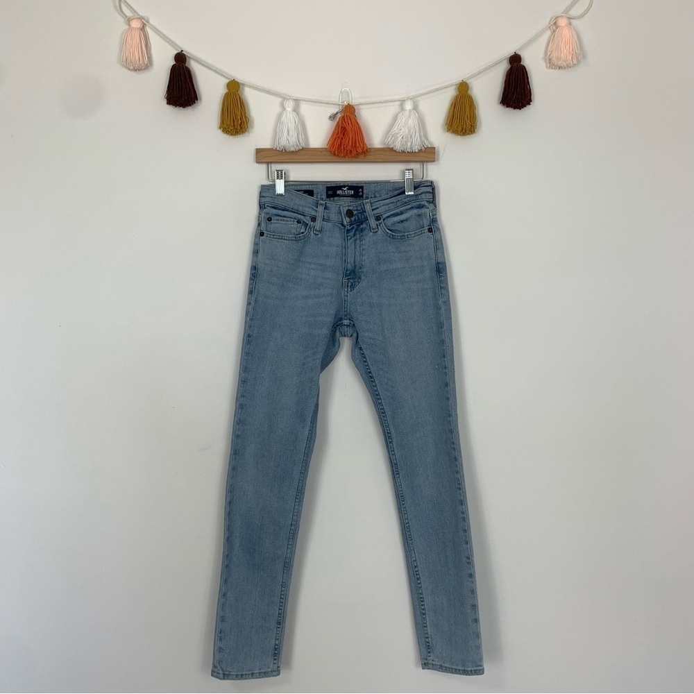 Hollister Skinny Epic Flex Light Wash Jeans Size 26